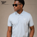 تیشرت مردانه ریباک مدل Reebok Blaze Embroidered SS Polo Shirt Retro Teal 200118 - Image 3