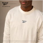 بلوز مردانه ریباک مدل Reebok James Frnt BK Logo Crew Neck LS Tee 200102 - Image 3